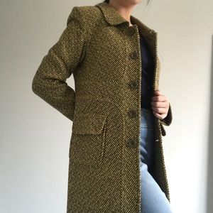 VINTAGE PATTERNED CAR COAT